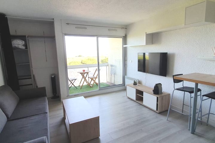 Studio Cosy à Port Carnon Vue Sur ÉTang De L'or - Mauguio