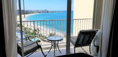 Beachfront Balcony Apt at ESJ Towers, San Juan
