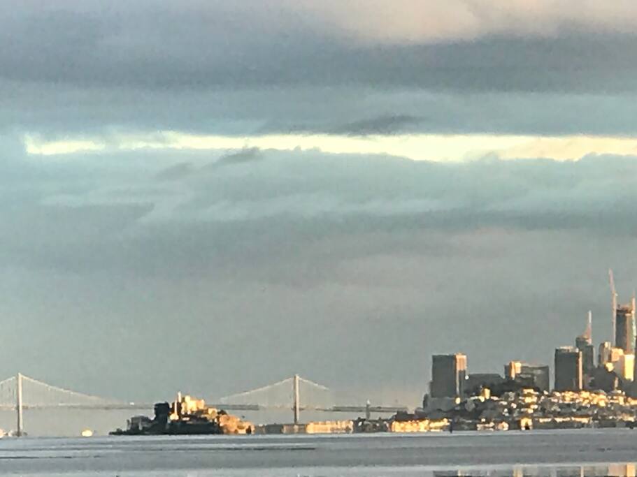 Includes Bay Bridge, Alcatraz & downtown San Francisco