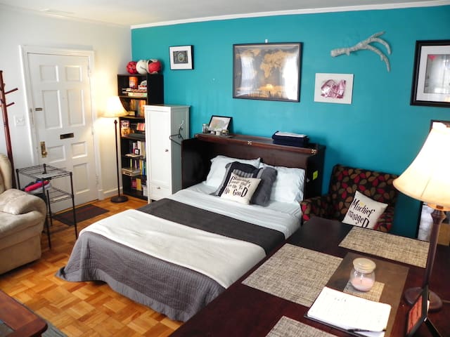 Get comfy in this warm, homey Kitty Condo near DC