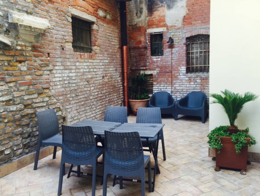 private patio