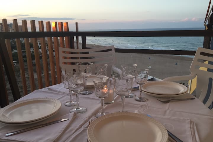 Magnificent Apartment With Sea View + Wifi - El Perelló