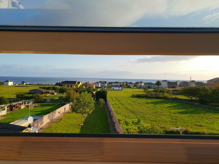 Large country house and close to the beach.
