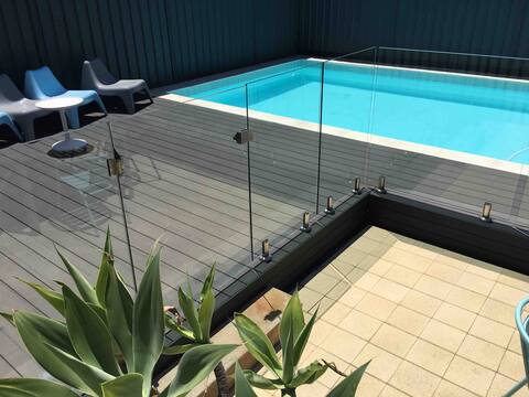 Ettalong beach home with private in ground pool.