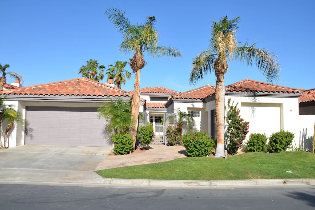 Front of the house.