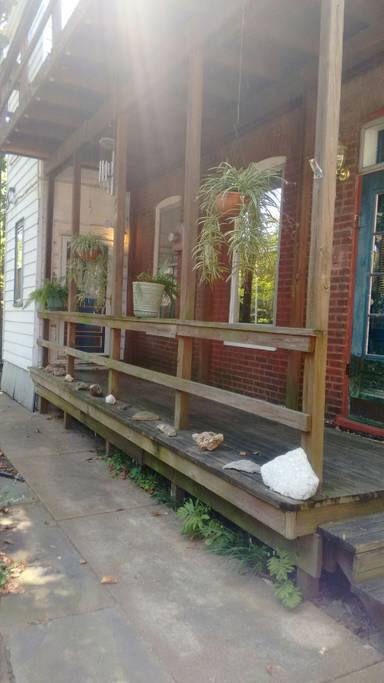 Front porch entrance