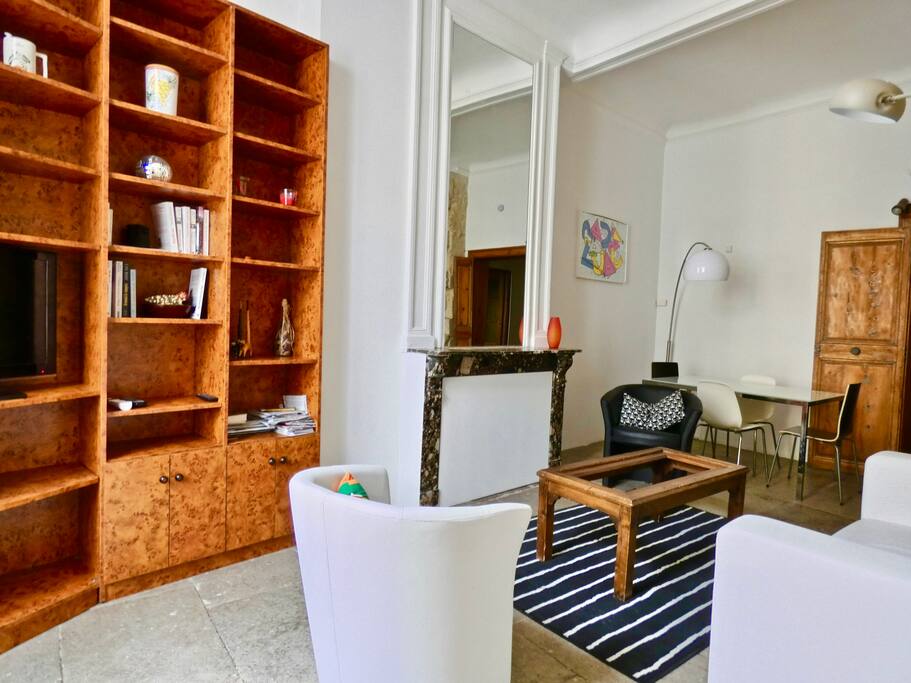 Warm living room