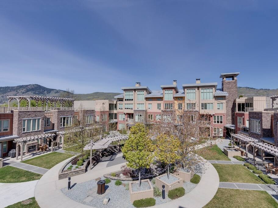 Arial view of Complex