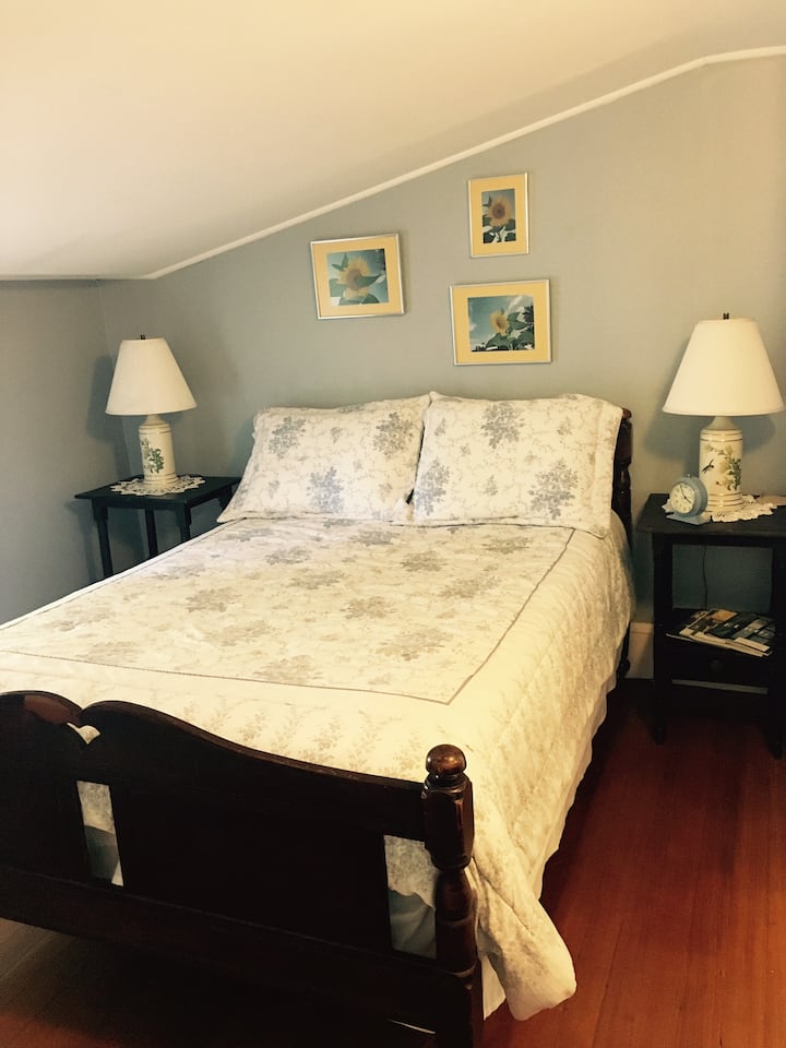 Dhoma e gjumit e vizitorit "Queen" - lart