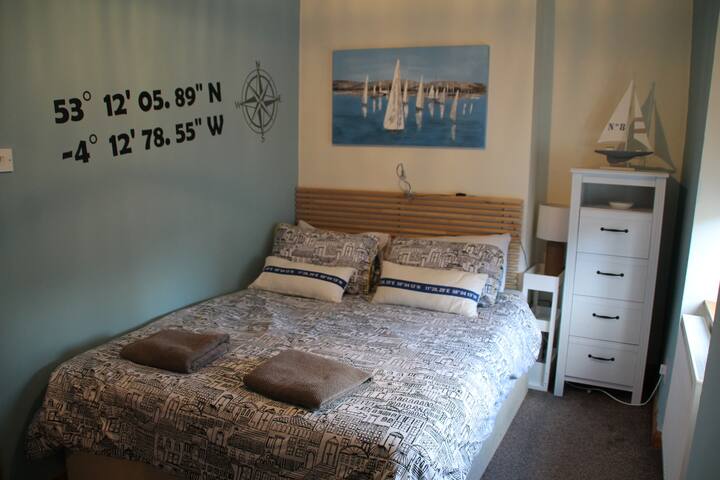 Chambre nautique - Lit King Size