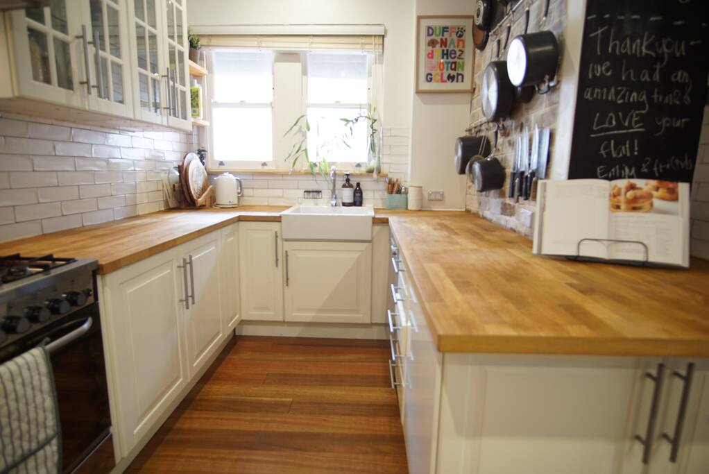 Gorgeous renovated kitchen with everything you need to whip up a gourmet meal