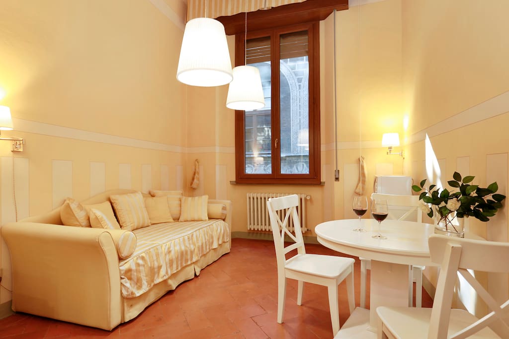 The living room