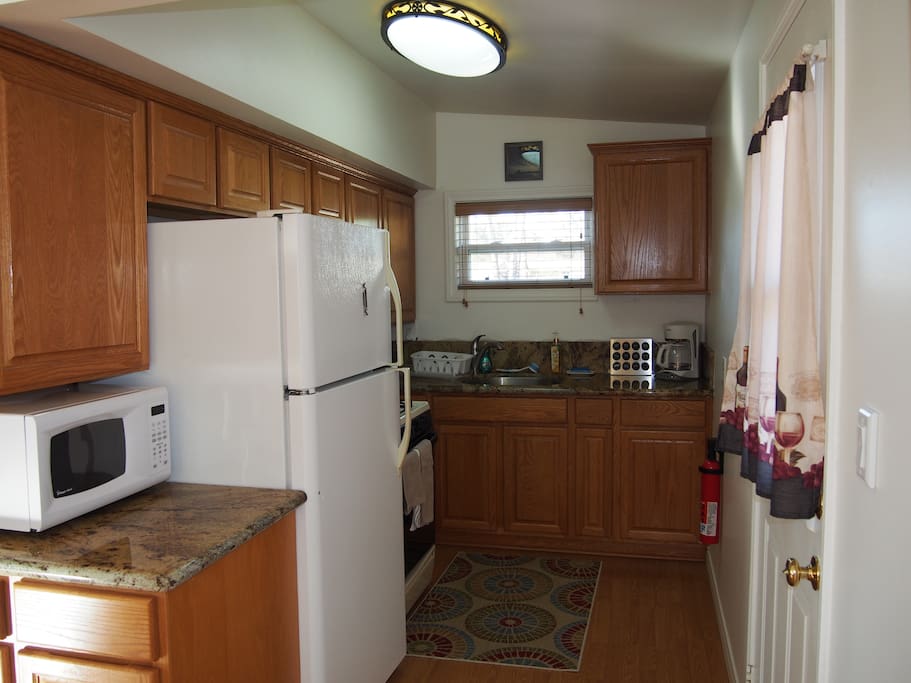 Fully equipped kitchen