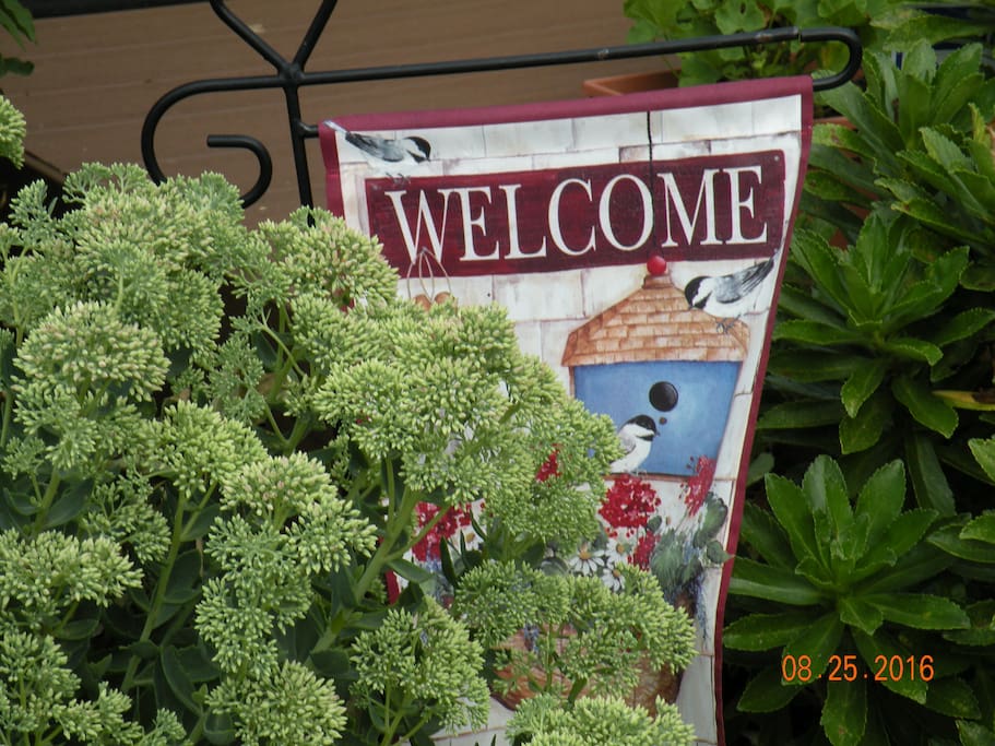 Welcome to our home.