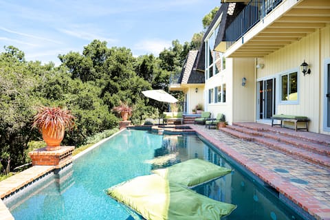 Luxury Silicon Valley Wellness and Work Oasis