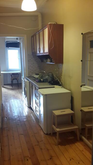 Washing machine, fridge, stove
