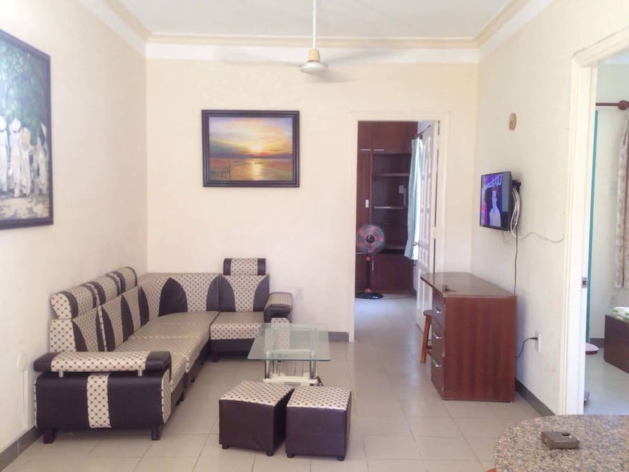 The living room