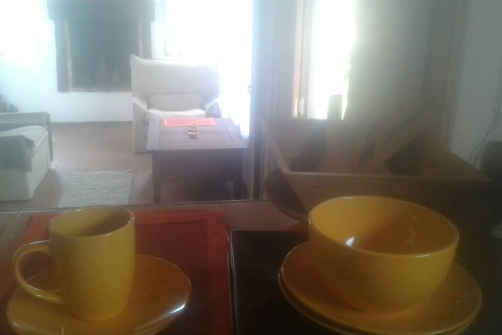 living y cocina