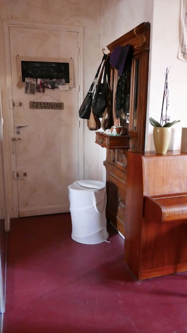 entrance of the studio