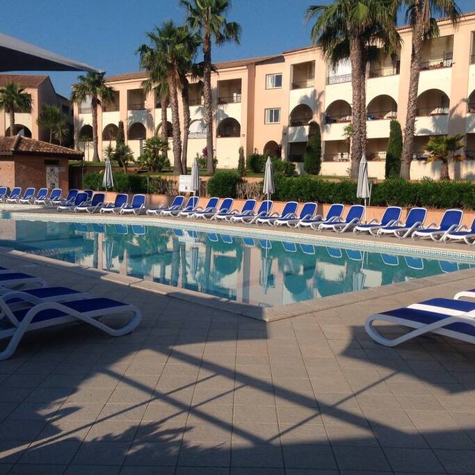 Piscina in comune del residence