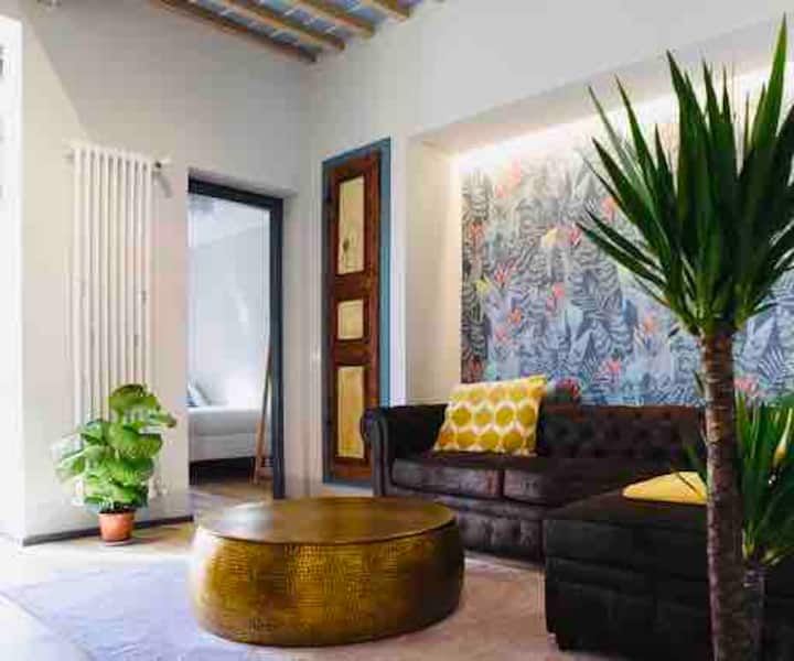 Sala con vistas a la habitación individual