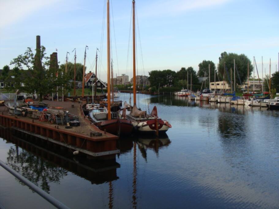 oude haven van Huizen