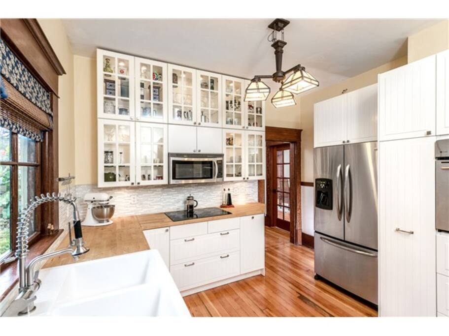 You are welcome in the kitchen