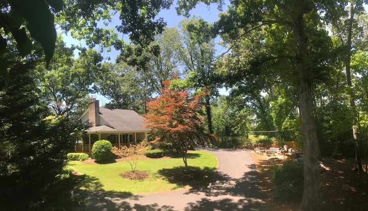 Cozy Wooded Escape W/ Firepit & Hot Tub - Asheville, NC