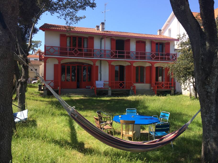 La façade côté mer