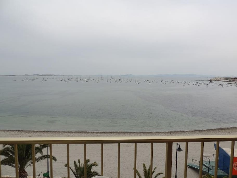 Vista desde el balcón