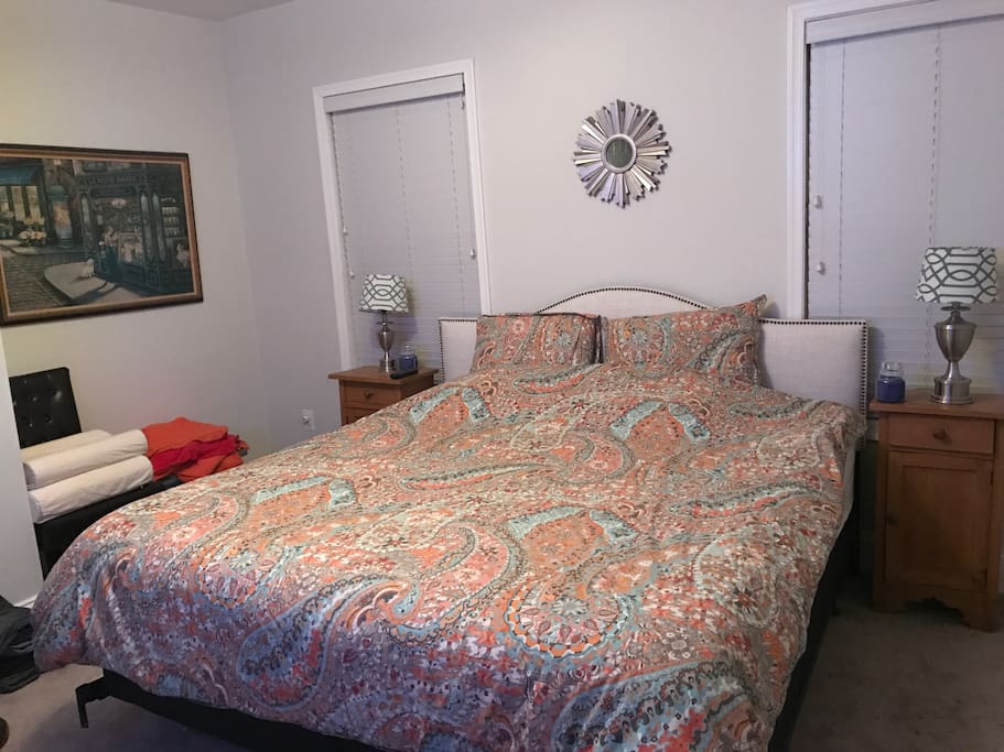 Master Bedroom w/ King bed