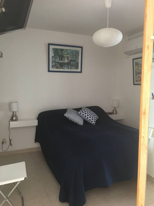 chambre avec lit en 140