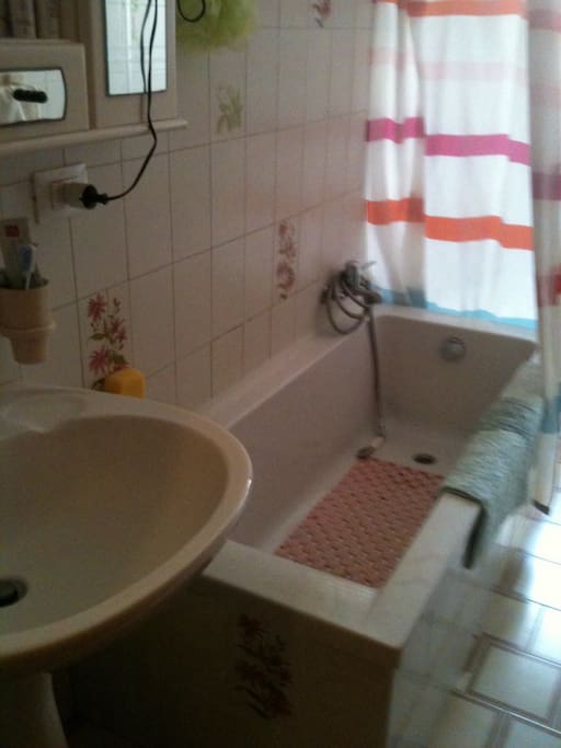 The bathroom