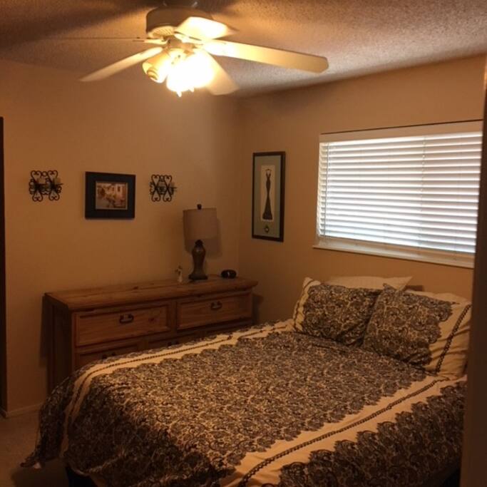 Master bedroom with own bath