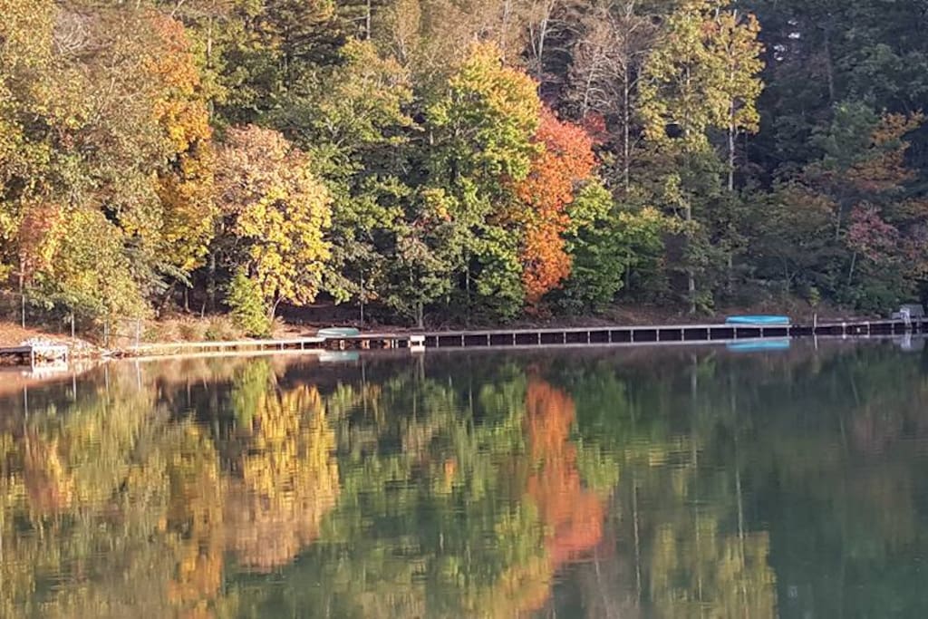 Fall View of Whitewater Lake