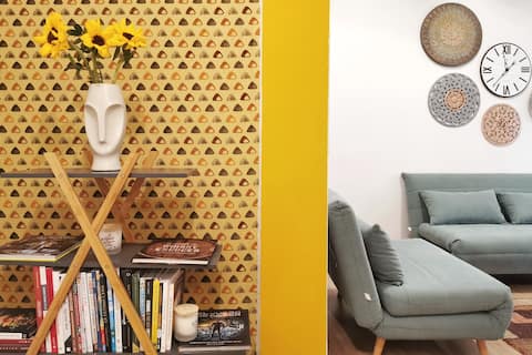 Confort et design dans le centre de Madrid 70m2, ❄