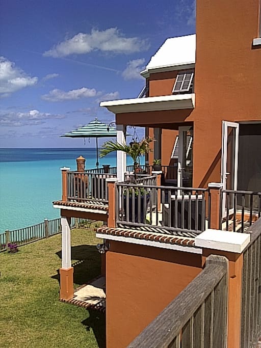 Upstairs Balcony