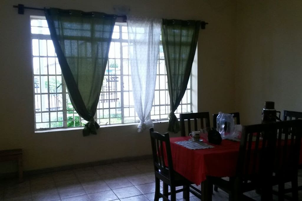 Dining area