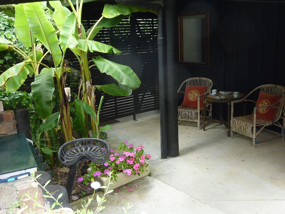 BBQ area