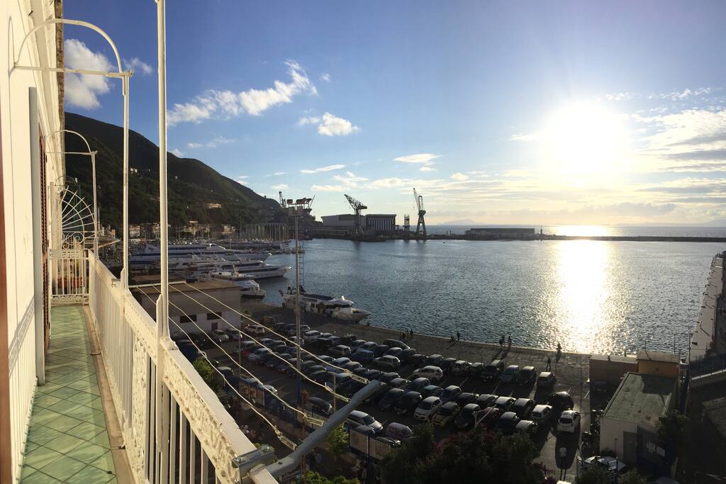 View from the balcony