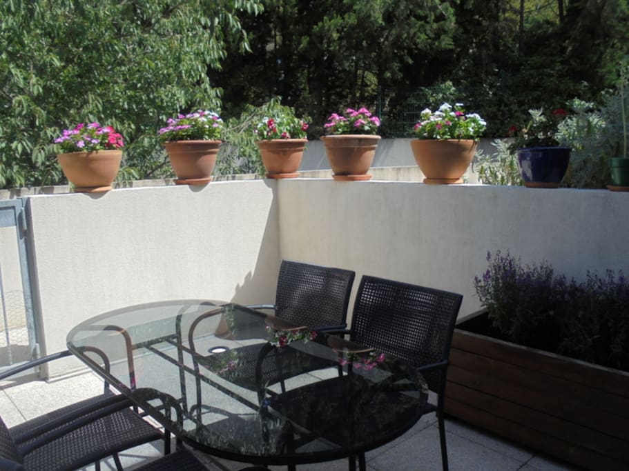 la terrasse