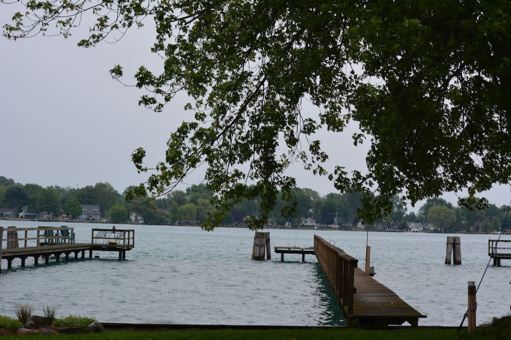 St Clair River - View from the house
