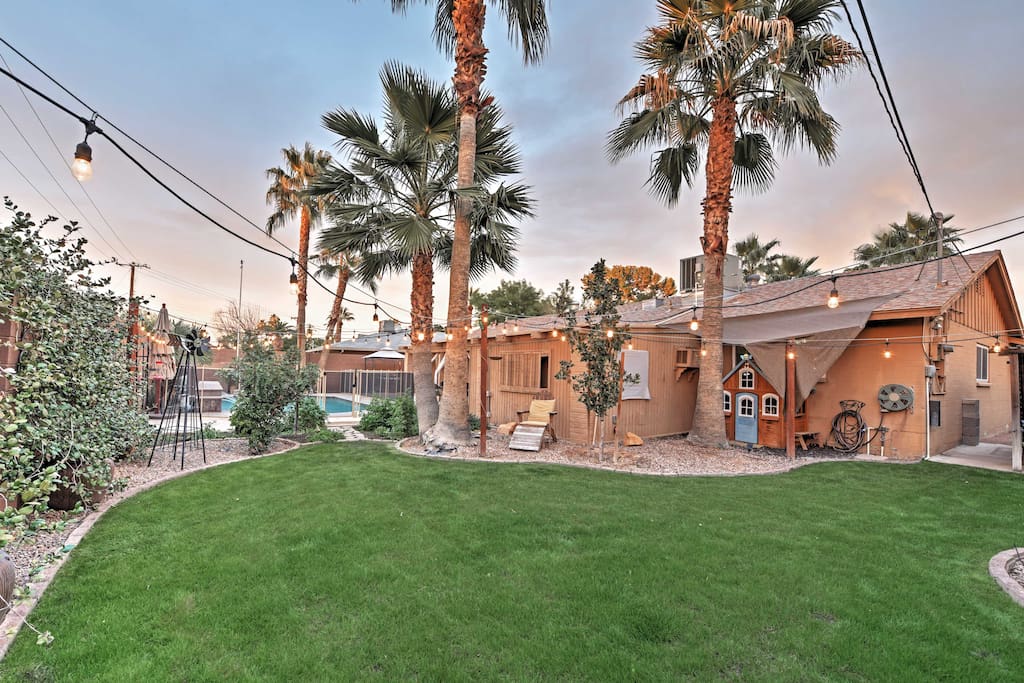 You'll love spending time in the fantastic outdoor space.