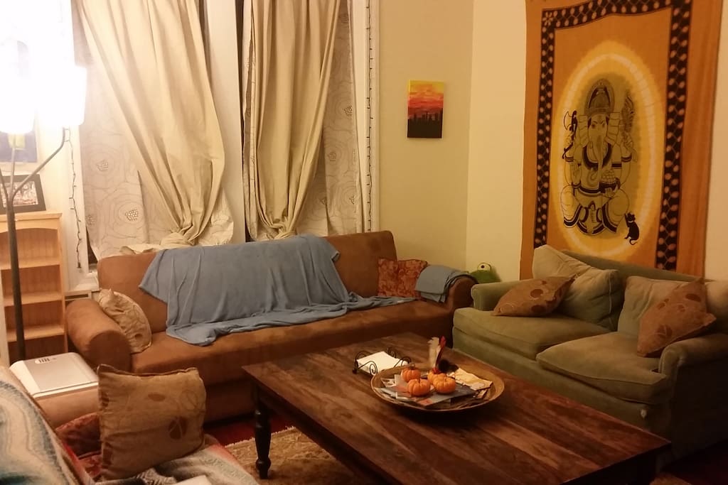 Shared living space.