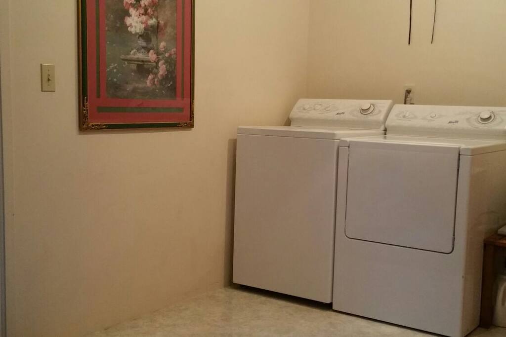 Washer and dryer