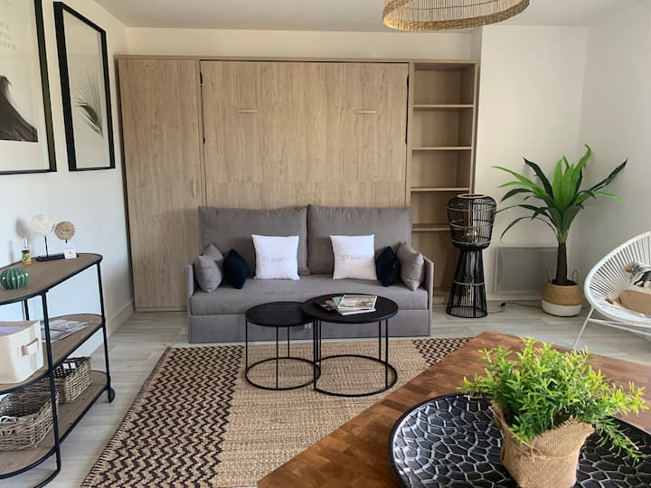 Grand Studio Vue Mer Proche De L'océan - Anglet