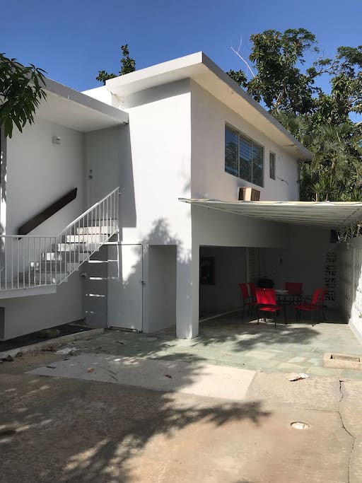 Back of the house