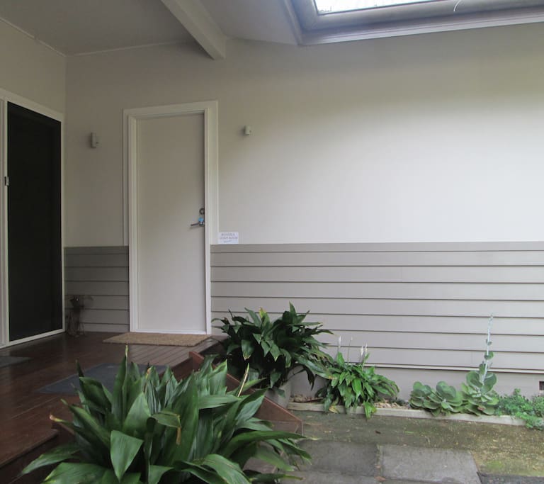 Separate entrance to the Guest Room