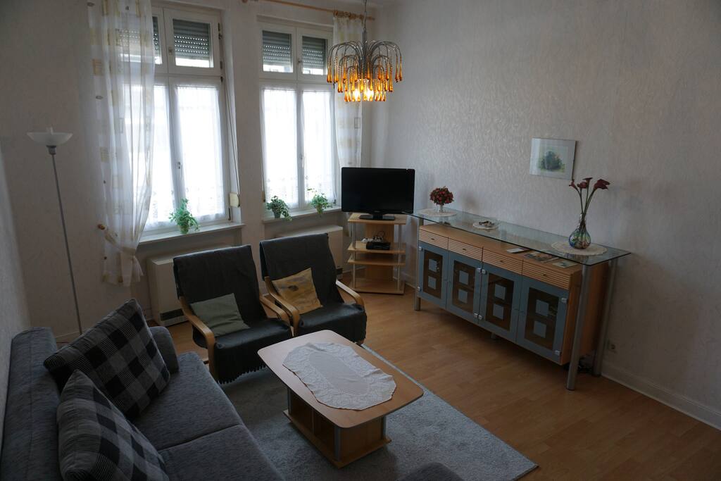 Wohnzimmer mit Schlafcoach