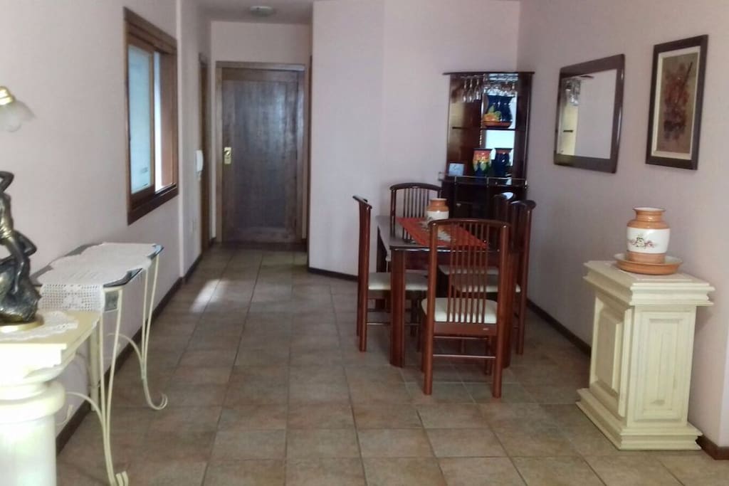 Entrada do apartamento